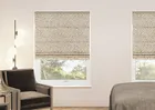 Trailing Vines Vintage Brown - Twist&fit Roman Blind