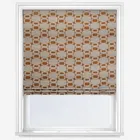 Apollo Burnt Orange Roman Blind