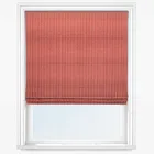 Pencil Stripe Gingersnap Roman Blind