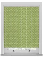 Orla Kiely Linear Stem Chalky Green Roller Blind