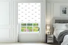 Sara Miller Dragonfly White - Designer Roman Blind