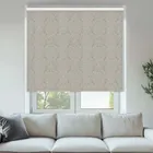 Brocade Stone Cordless Roller Blinds - Shop Now