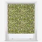Sonova Studio Abstract Brush Olive Green Roller Blind