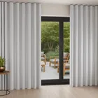 Laura Ashley Suffolk Stripe Slate Wave Curtain Blinds Uk