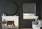 Willow Field Onyx - Twist&fit Roman Blind