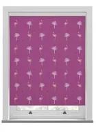 Sara Miller Flamingo Pink Roller Blind
