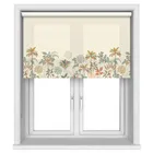 Sara Miller Palm Garden Border Light Stone Blinds Uk