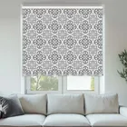 Tiles Monochrome Cordless Roller Blinds - Shop Now