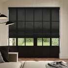 Ante Decor Celest No Joins Sheer Made To Measure Roman Blind Onyx