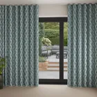 Laura Ashley Dee Spruce Wave Curtain Blinds Uk