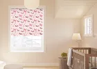 Butterfly Garden Precious Pinks - Roman Blind