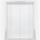 Designer Piano Gloss White With Tapes Wooden Venetian Blind