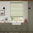 William Morris Brother Rabbit Aloe Roman Blind