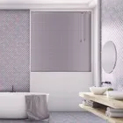 Pink Silver Texture Venetian Blind