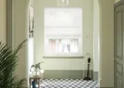 Teramo Voile Balmy White - Twist&fit Roman Blind