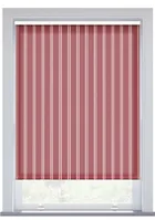 Jl X Sanderson Arbre Stripe Mulberry Putty Roller Blind