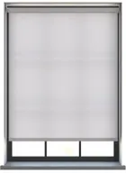 Burst Soft Grey Roller Blind