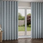 Laura Ashley Willow Leaf Chenille Pale Seaspray Wave Curtain Blinds Uk