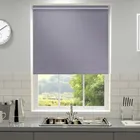Kensington Plain Made To Measure Roller Blind Sloe