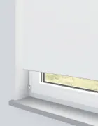 Panama Pro 3 White Roller Blind