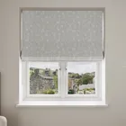 Laura Ashley Eva Silver No Drill Blinds Uk
