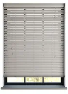 Soft Grey Real Wood Blind