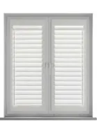 Cotton White Perfect Fit Shutter