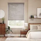 Vela Taupe Fabric Venetian Blind - 50mm Slat