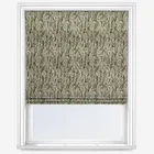 Emily Bond Crocus Sage Green Roman Blind