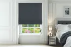 Ennis Slate - Woven Roman Blind