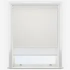 Double Roller Carnival Blackout Ecru & White Double Roller Blind