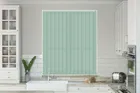 Alpha Turquoise - Fire Retardant & Moisture Resistant Vertical Blind