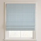 Picnic Sky Blue Deluxe Roman Blinds