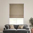 William Morris At Home Strawberry Thief Woven Walnut - Designer Roman Blind