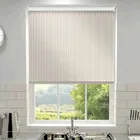 Orla Kiely Tiny Stem Made To Measure Blackout Roller Blind Taupe
