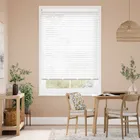 Forte Cool White Venetian Blind - 50mm Slat