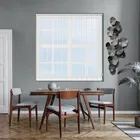 Voile White Vertical Blind