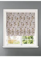 Westchester Ochre Abstract Pattern Roman Blind