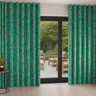Sara Miller Green Birds Wave Curtain Blinds Uk