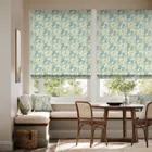 William Morris Golden Lily Opal Roman Blind