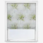 Greenery Wisteria Roman Blind