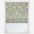 William Morris At Home Strawberry Thief Velvet Flint Roman Blind