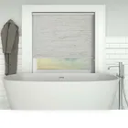 Aqua Weave White Roller Blind