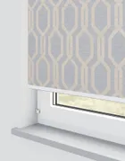 Hudson Blackout Grey Electrical Roller Blind