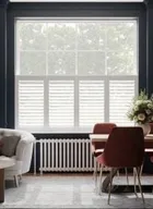 Snow White Caf Style Shutter