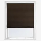Belvoir Recycled Chocolate Roman Blind