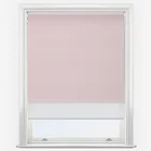Supreme Blackout Pink & Sunvue White Double Roller Blind