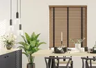 Origin Deluxe Warm Oak - Motorised Venetian Blind
