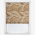 Casamance Annella Ocre Celadon Roman Blind