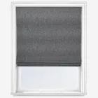Hadleigh Graphite Roman Blind